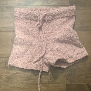 Garage Pink High Waist Women Shorts